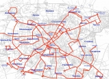 Карта всех маршрутов